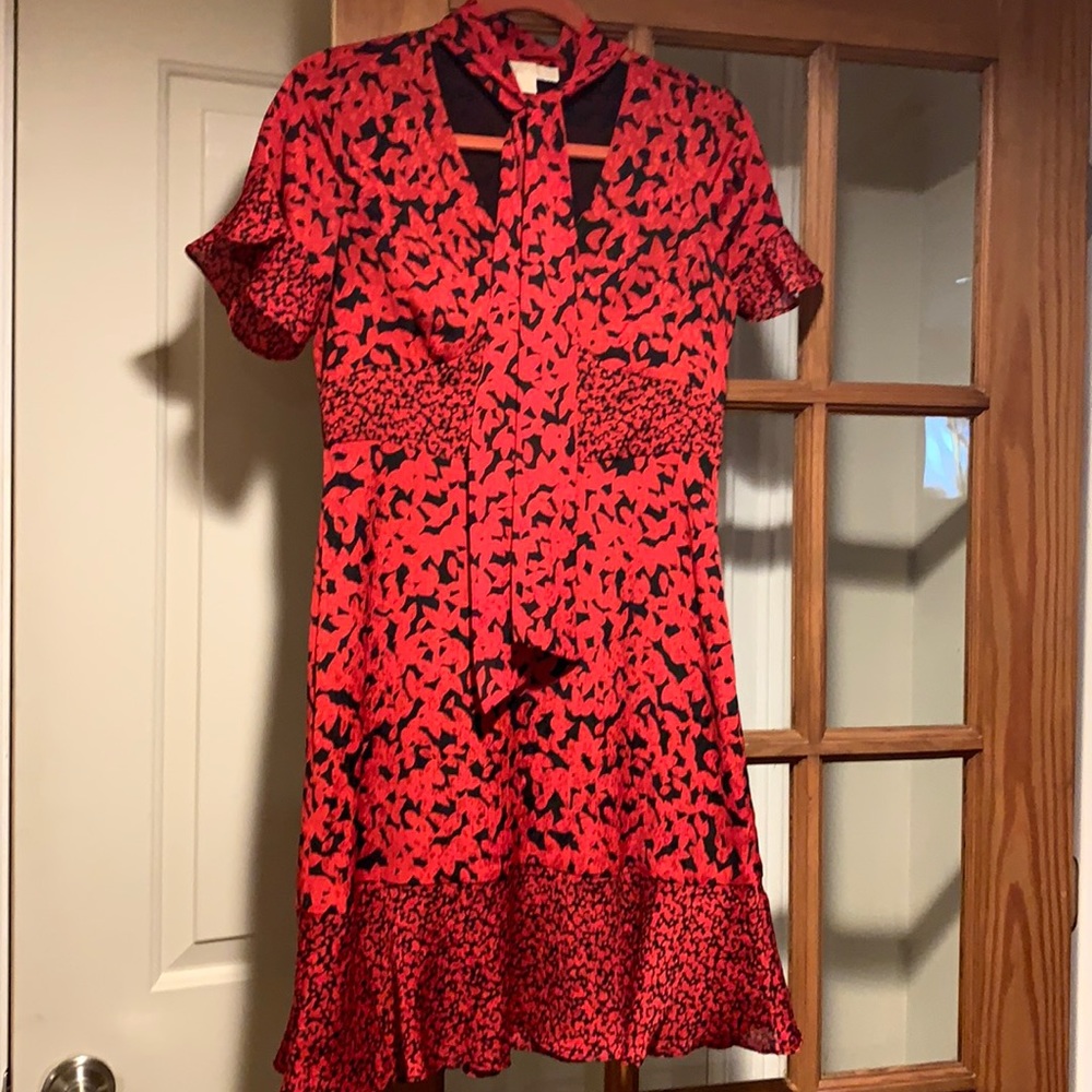 Red dress